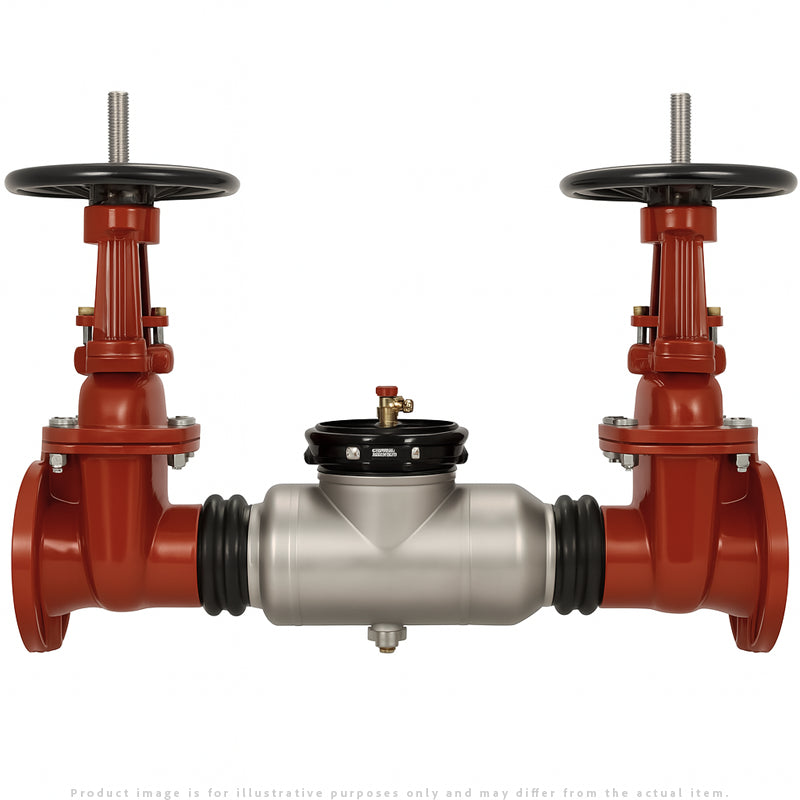 6-350ASTOSY-Zurn-Wilkins-6-Inch-DCVA-Double-Check-Backflow-Preventer-OSY-Gate-Valves-AI-IMG-1
