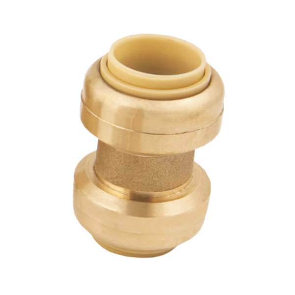 BMI 2" x 1-1/2" Brass Push-Fit Coupling Fitting Item 38040