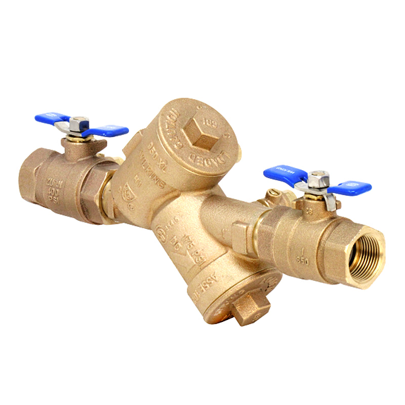 Zurn Wilkins 1-950XL 1" DCVA Conjunto de válvula de retención doble Preventor de reflujo 