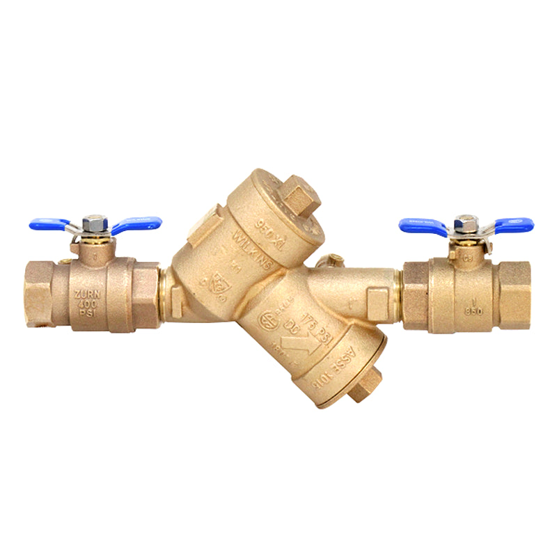 Zurn Wilkins 1-950XL 1" DCVA Conjunto de válvula de retención doble Preventor de reflujo 