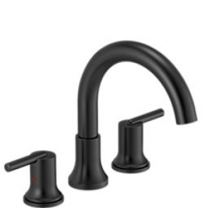 Delta T2759-Bl Trinsic 3H Tub Trim Matte Black