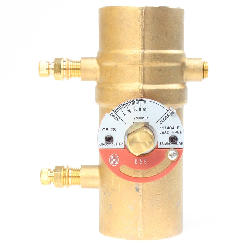 Bell & Gossett 117404LF 2" Sweat Circuit Setter Balancing Valve