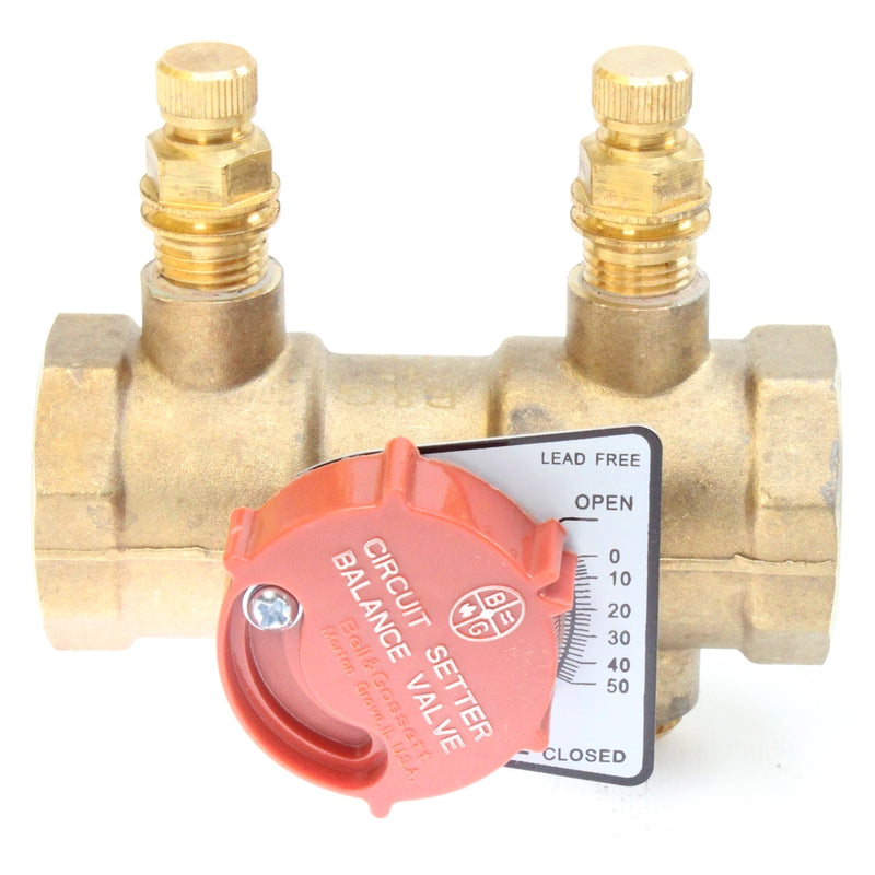 Bell & Gossett 117416LF 1" Threaded Circuit Setter Balancing Valve