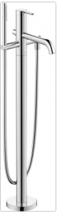 Duravit C15250000U10 C.1 POLISHED CHROME FLOOR STANDING TUB FILLER