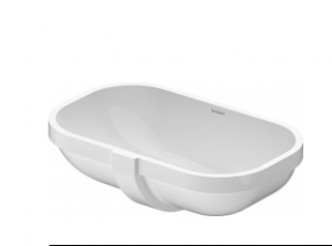 Duravit 0338490017 D-CODE UNDERMOUNT SINK WHITE