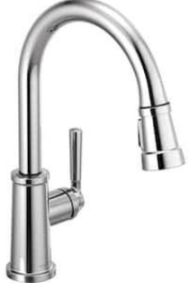 Delta P7923Lf-Wp-140 Single Handle Kitchen Pull-Down