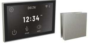 Delta 5Ch-550L-Ss-Pr Steamscape Linear Square Deluxe Package Stainless