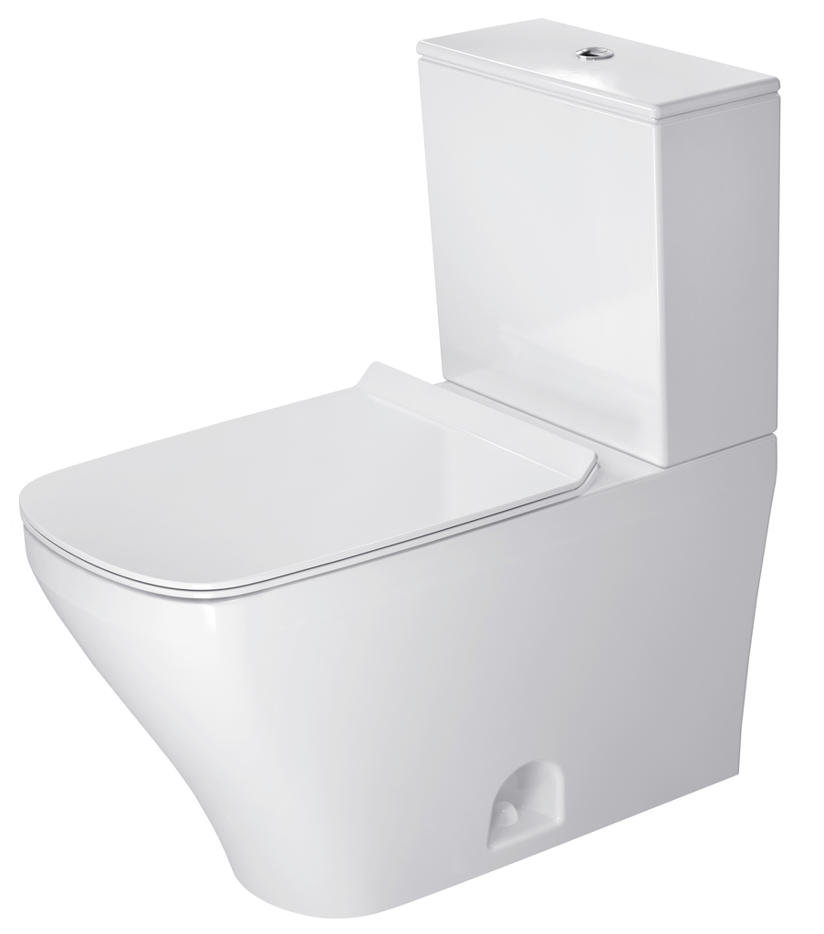 Duravit 2160010000 DURASTYLE WHITE 12" ROUGH-IN ELONGATED TOILET BOWL, CUPC LISTED