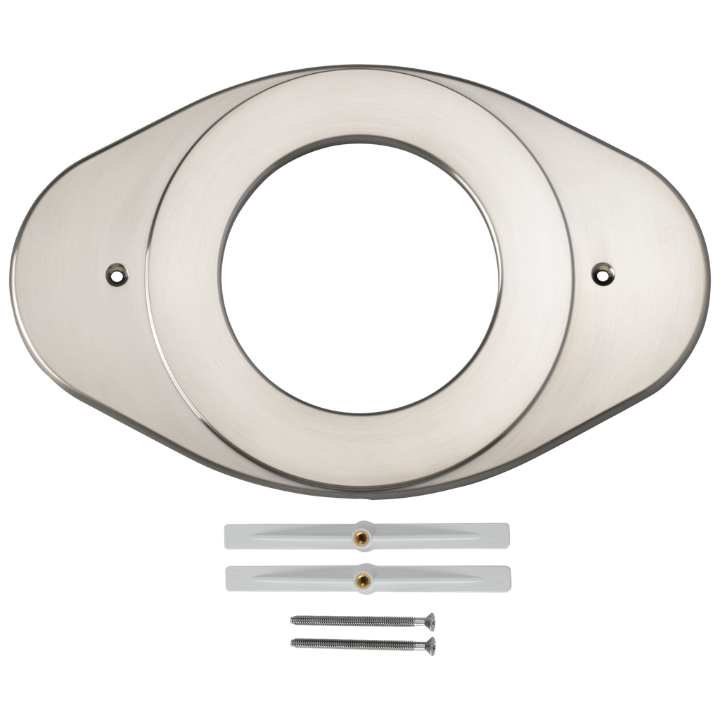 Delta Rp29827Ss Shower Renovation Cover Plate Stainless Carded Parts