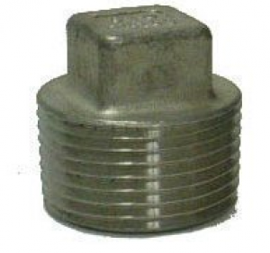 Boshart 1SSP 1" 316SS STAINLESS STEEL PLUG