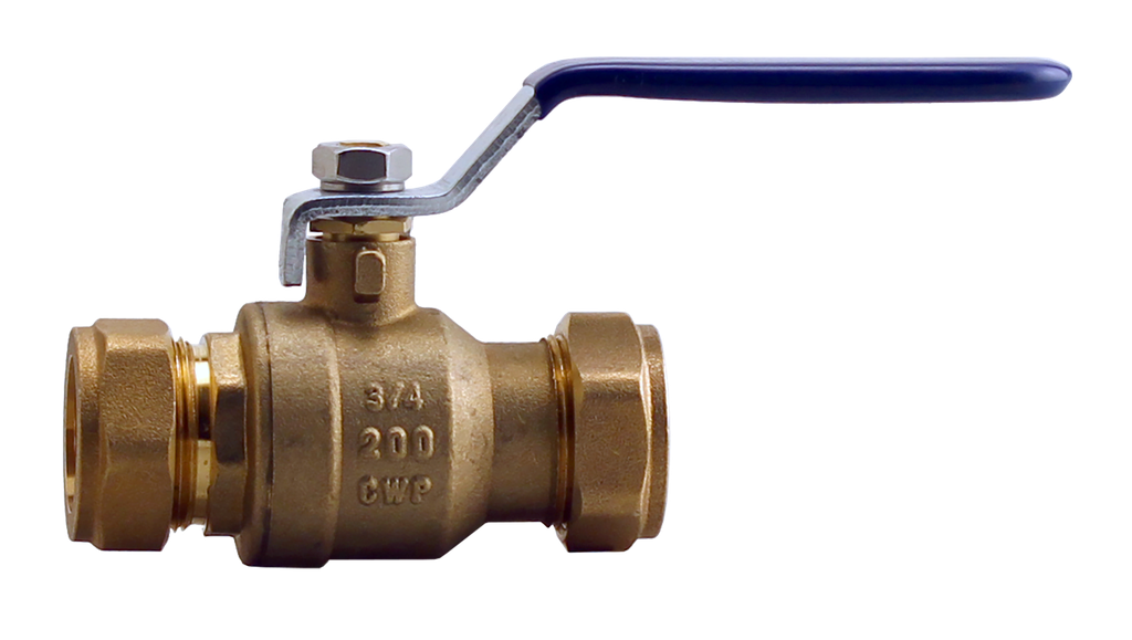 Boshart 082CP-07NL 34BVCOMPD BRONZE 3/4" COMPXCOMP BALL VALVE W/DRAIN NO LEAD