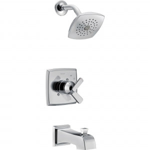 Delta T17464 Chromedelta: Monitor(R) 17 Series Tub And Shower Trimnonesingle Handle Lever