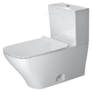 Duravit 2160010085 DURASTYLE TWO-PIECE TOILET, 12" ROUGH-IN, SINGLE FLUSH, 14 5/8" X 27 1/2"