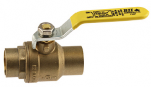 Boshart 0827C-25NL NO LEAD 2-1/2"CXC BALL VALVE