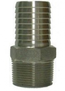 Boshart SSMA-200 2" 304SS MALE INS ADAPTER, 2SSIMA