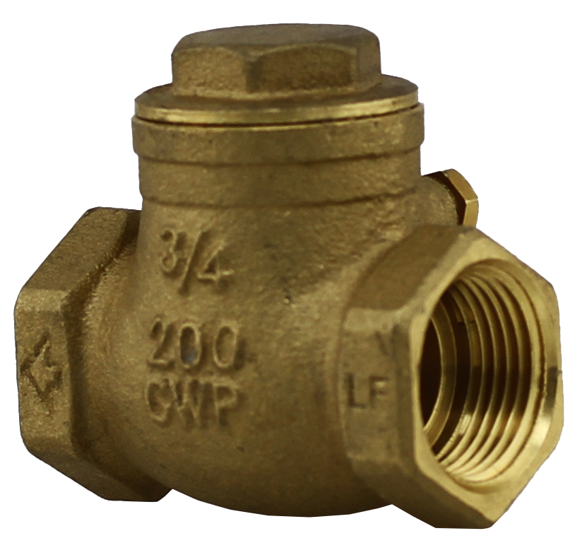 Boshart 08060411NL NO LEAD 3/4" IPS BRONZE SWING CHECK VALVE