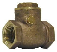 Boshart 08060611NL NO LEAD 1-1/4" IPS BRASS SWING CHECK VALVE