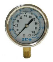 Boshart 2-PG25-30-G 212LFPG30 2-1/2" LIQUID FILLED 0-30 PRESSURE GAUGE