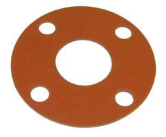 Boshart BLCFG-40 4" #150 RED RUBBER FULFACE GASKET 1/8" THICK