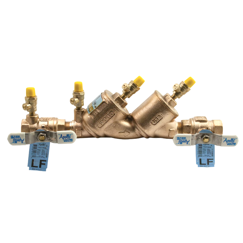 Apollo Conbraco 4ALF-103-A2F 1/2" DCVA Double Check Backflow Preventer Lead-Free