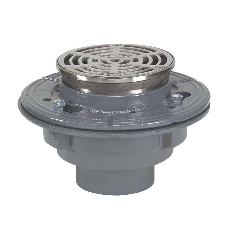 Watts FD-1100-A - Floor Drain with Round Stainless Steel Strainer IMG 1