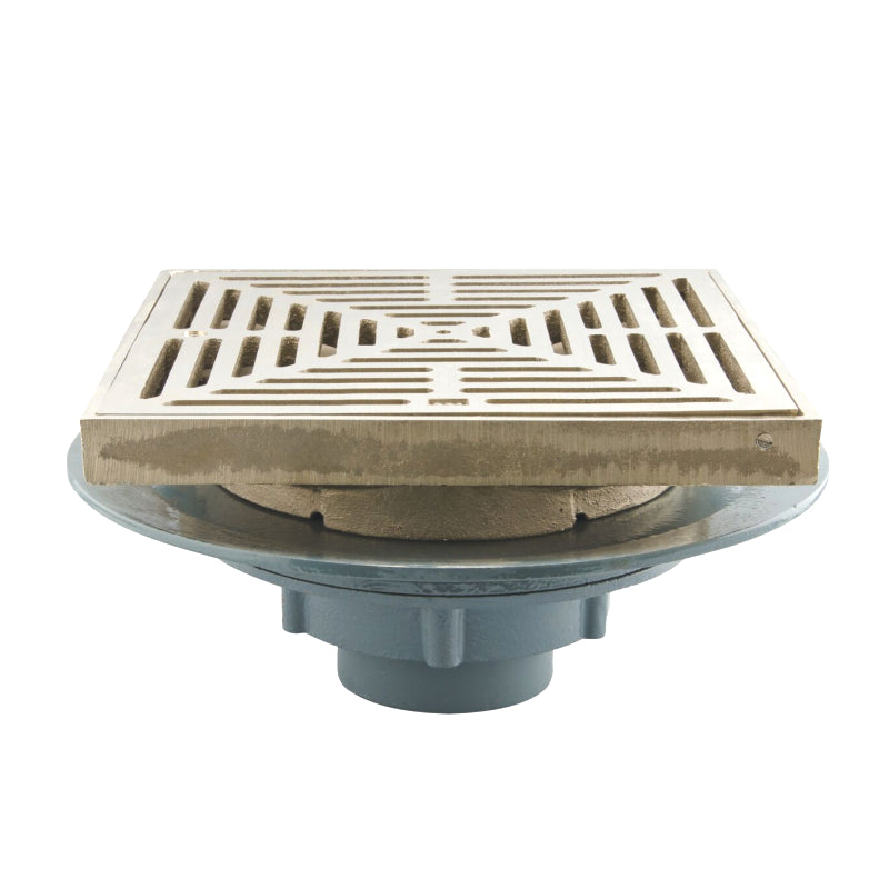 Watts FD-480-F-1 - 12" Square Promenade Drain