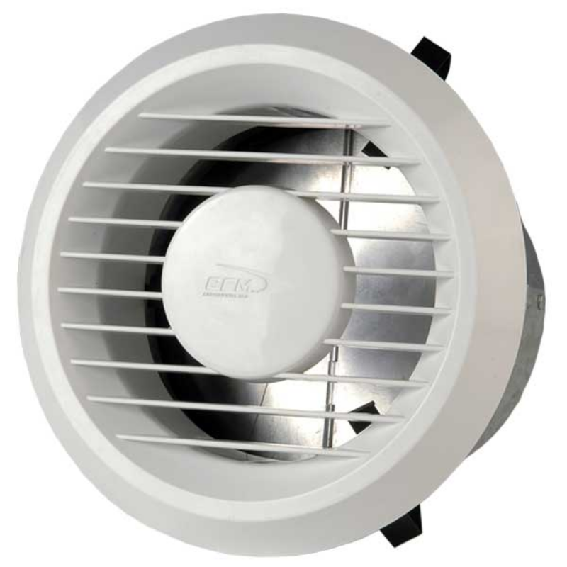 CFM GR100 AeroGrille 4" Duct Adjustable Grille, White