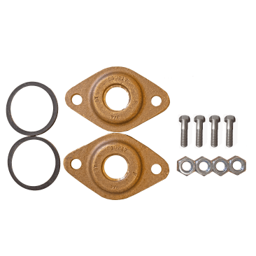 GRUNDFOS 519651 3/4IN BRONZE FLANGE SET