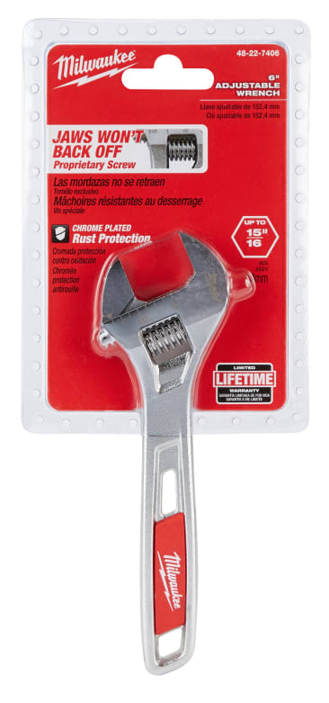 MILWAUKEE 48-22-7406 6IN ADJUSTABLE WRENCH