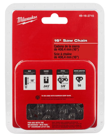 MILWAUKEE 49-16-2715 16IN SAW CHAIN