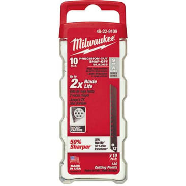 MILWAUKEE 48-22-9109 PRECISION CUT SNAP OFF BLADES