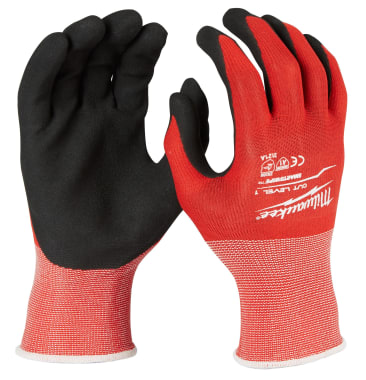 MILWAUKEE 48-22-8904B XXL CUT LVL 1 DIPPED GLOVES (PAIR)