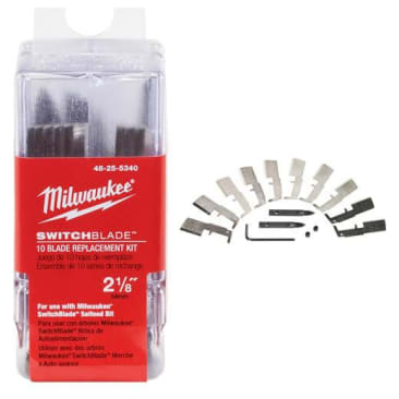 MILWAUKEE 48-25-5340 2-1/8IN 10 BLADE RPLCMNT KIT