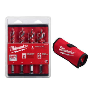 MILWAUKEE 48-13-4000 4PC AUGER BIT SET