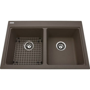 Kindred KIL KGDL2031-8SM DBL BOWL GRANITE SINK STORM