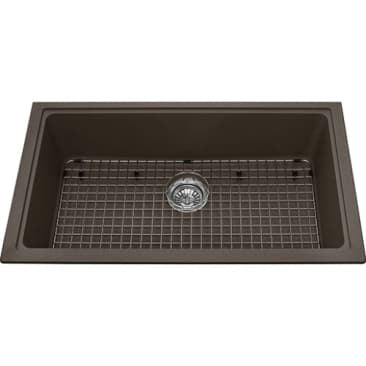 Kindred KIL KGS1U-8SM GRANITE UNDERMOUNT SINGLE BOWL STORM