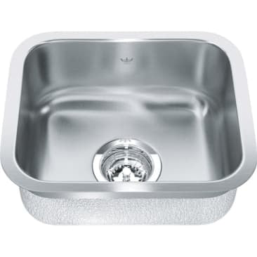 Kindred KIL QSU1315-6 SINGLE BOWL UNDERMOUNT 20GA