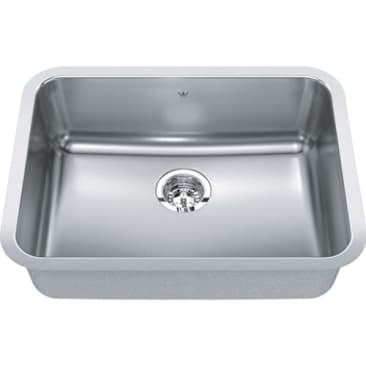 Kindred KIL QSUA1925-8 UNDERMOUNT SGL BOWL SS KITCH SINK