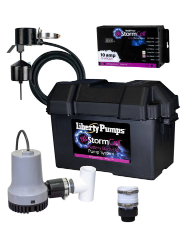 LIBERTY 441-10A 12V EMERGENCY BATTERY SUMP PUMP SYSTEM