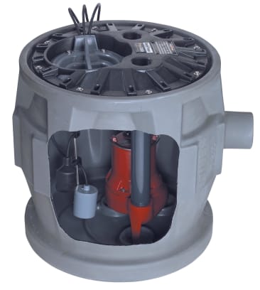 LIBERTY P382LE51 PRO380SERIES SEWAGE SYSTEM 1/2HP 2IN SOLIDS