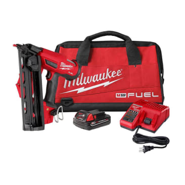 MILWAUKEE 2841-21CT M18 FUEL 16 GAUGE AGL FNSH NAILER KIT