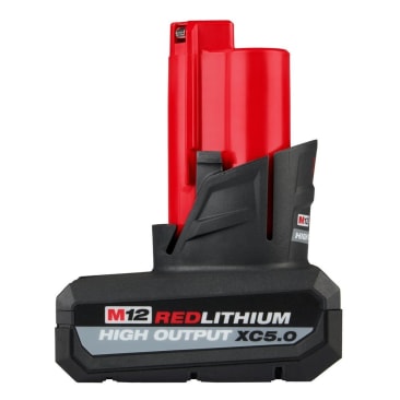 MILWAUKEE 48-11-2450 M12 REDLITHIUM HI-OUTPUT XC5.0 BATT PK