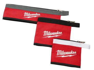 MILWAUKEE 48-22-8183 3PC MULTI SIZE ZIPPER POUCHES