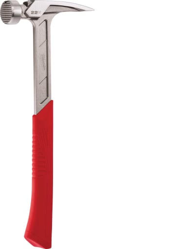 MILWAUKEE 48-22-9022 22OZ MILLED FACE FRAMING HAMMER