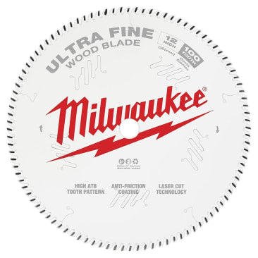 MILWAUKEE 48-40-1228 12IN 100T ULTRA FINE CIRC SAW BLADE