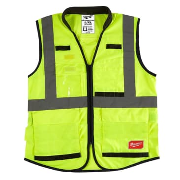 MILWAUKEE 48-73-5083 HIGH VIS YELLW PERFO SFTY VEST-XXL/XXXL