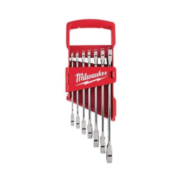 MILWAUKEE 48-22-9406 7PC RATCHETING COMBO WRENCH SET SAE