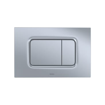 TOTO YT920#MS BASIC SQUARE PUSH PLATE MATTE SILVER