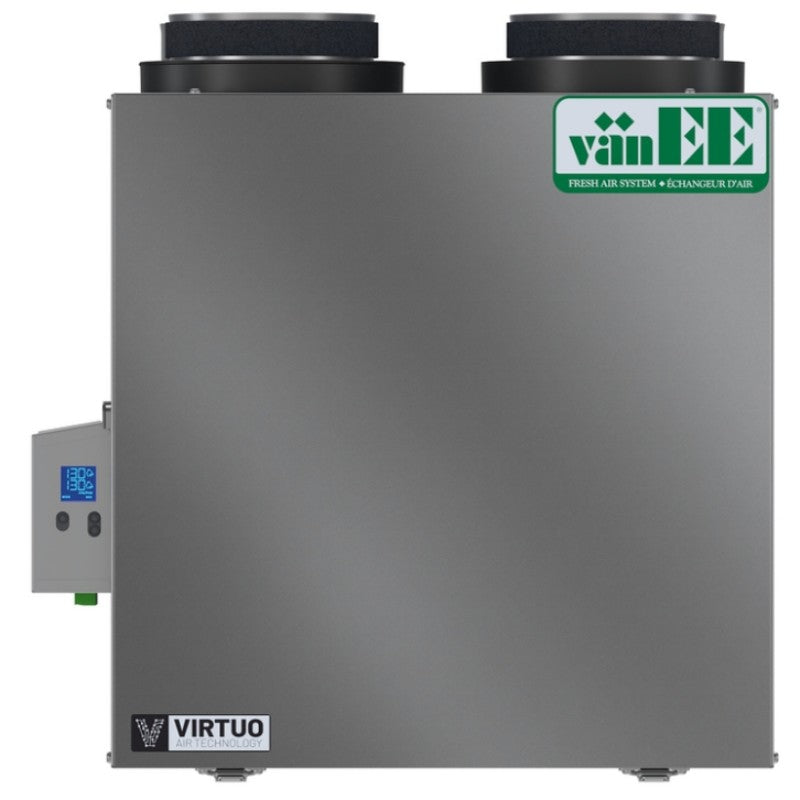 Vanee V130H65RT HRV 130CFM, puertos superiores 