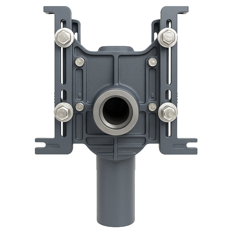 Zurn Z1202-ND4 High Performance Vertical Water Closet Carrier, Back-to-Back, Siphon Jet, 4" No Hub
